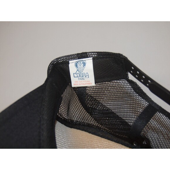 RETIRED Don't Ask Me to do a Thing VINTAGE Snapback Hat Cap Black Mesh Trucker - Picture 5 of 6